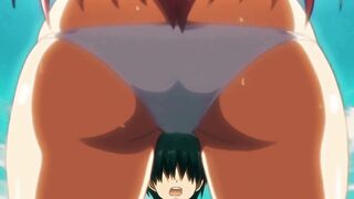 Big-Breasted Beauties Love to Sing and Ride Cocks on the Beach