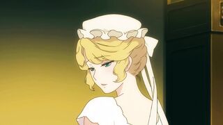 A Blonde Maid with Huge Tits Loves Sucking Cock