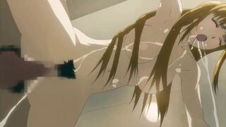 Cutie with Long Blonde Hair Likes to Fuck Doggystyle in the Outdoors | Hentai